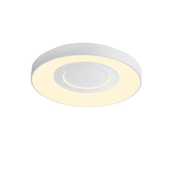 Nordlux LED Deckenleuchte Halyna Weiß dimmbar 1400lm 2700/3000/4000K CCT warm-, neutralweiß Ø39,5cm Metall 2610136001