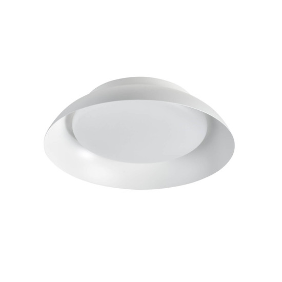 Nordlux Deckenleuchte Nivora 38 Weiß E27 dimmbar Ø38cm Metall 2610156001