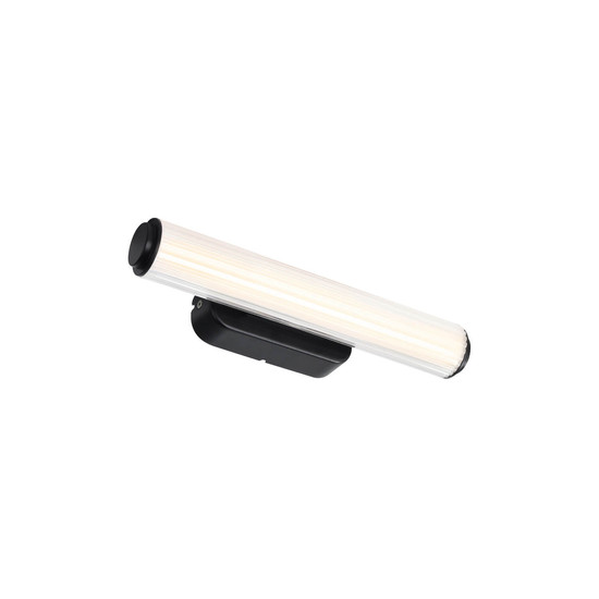 Nordlux LED Wandleuchte Virelle 32 Schwarz dimmbar 760lm 3000/4000K CCT warm-, neutralweiß 90Ra 32cm IP44 Metall 2610221003