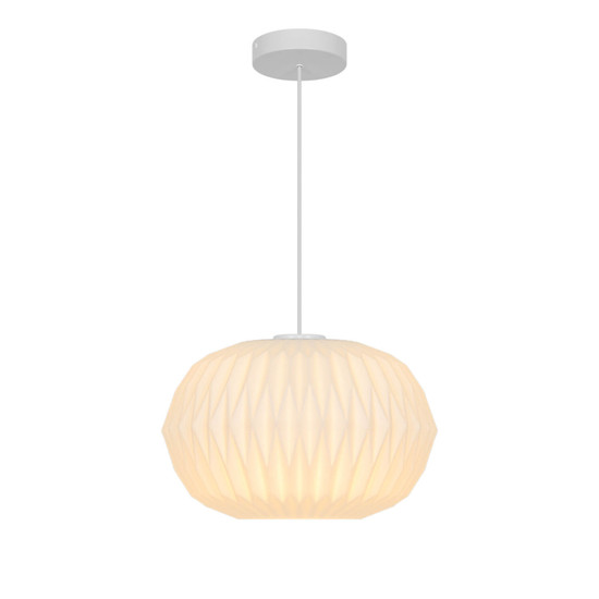 Nordlux Pendelleuchte Aviana Opalweiß E27 dimmbar Ø30cm Glas 2612303001