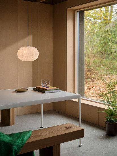 Nordlux Pendelleuchte Aviana Opalweiß E27 dimmbar Ø30cm Glas 2612303001