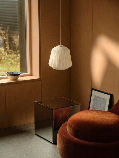 Nordlux Pendelleuchte Elbie Opalweiß E27 dimmbar Ø24cm Glas 2612323001