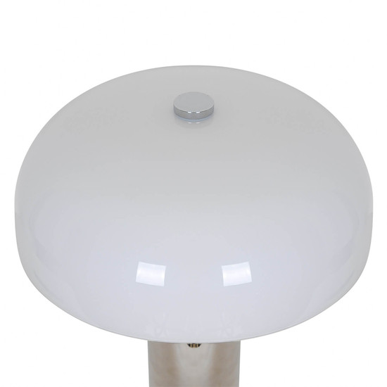Nordlux Tischlampe Gabrielle Chrom E14 Ø35cm Metall 2612435033