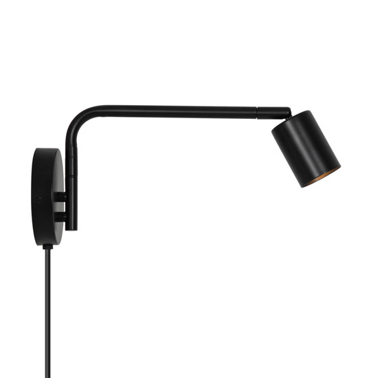 Nordlux Wandleuchte Explore Long Schwarz GU10 12cm Metall 2612481003