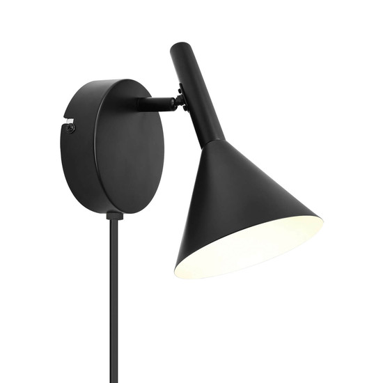 Nordlux Wandleuchte Kelvis Schwarz 22cm Metall 2612741003