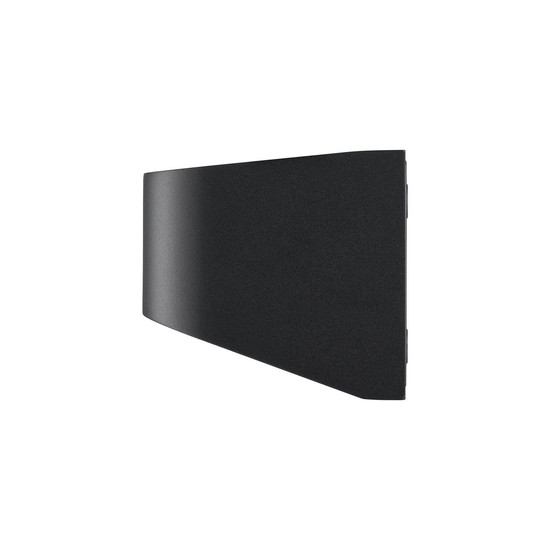 Nordlux LED Wandleuchte Marcellio Solar Schwarz Sensor 400lm 3000K warmweiß 22cm IP54 Aluminium 2618001003