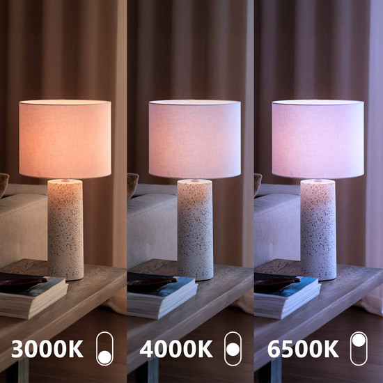 Nordlux LED Lampe GU10 PAR16 5W 395lm 3000/4000/6500K CCT warm-, neutral-, tageslichtweiß 90Ra Weiß Energetic 2672011000