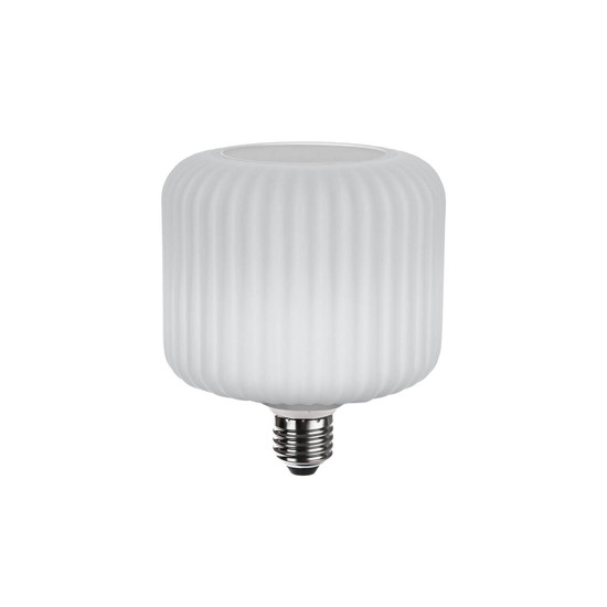 Nordlux LED Lampe DecoE27 E27 Frill 3,5W 170lm 1800K extra-warmweiß dimmbar Opalweiß 2680072701