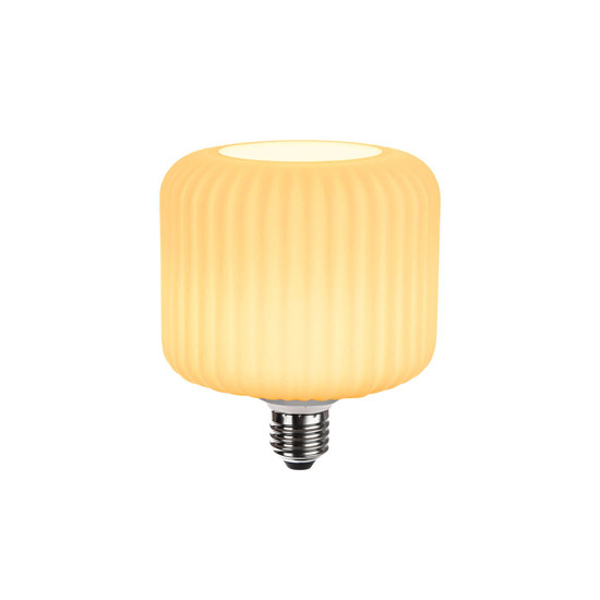 Nordlux LED Lampe DecoE27 E27 Frill 3,5W 170lm 1800K extra-warmweiß dimmbar Opalweiß 2680072701