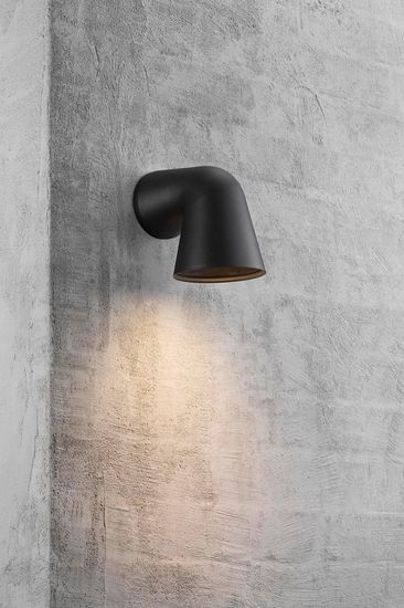 Nordlux Design for the People FRONT Wandleuchte Schwarz GU10 Außenleuchte