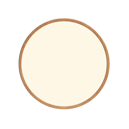 Nordlux 50056104 OJA 42 Dim LED Deckenleuchte 24W Dimmbar Warmweiss Holzfolie IP54