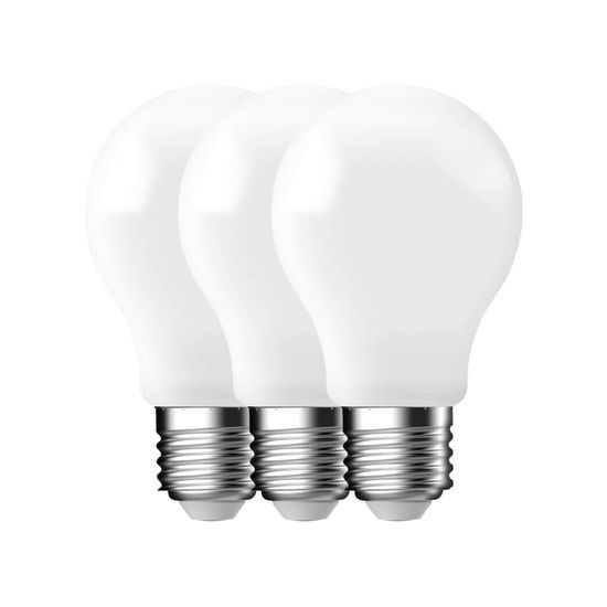 Nordlux 3er-Set LED Lampe Filament E27 6,8W 4000K neutralweiss Weiss 5191001823