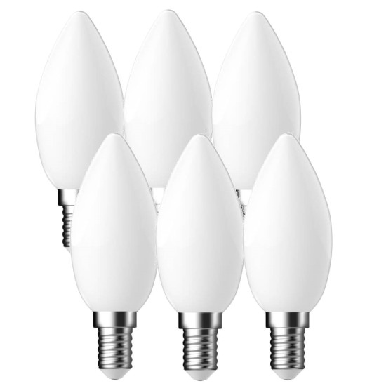 6er-Pack Nordlux LED Kerze Filament E14 6,3W 2700K warmweiss 5193002421