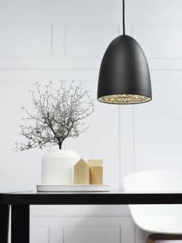 Nordlux Pendelleuchte Nexus Ø20cm schwarz