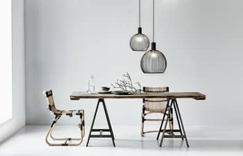 Nordlux AVER 40cm E27 Hängeleuchte Metall Schwarz 84253003