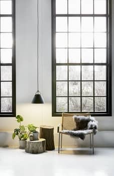 Nordlux 84343003 Strap E27 Pendelleuchte Metall Echtes Leder Schwarz