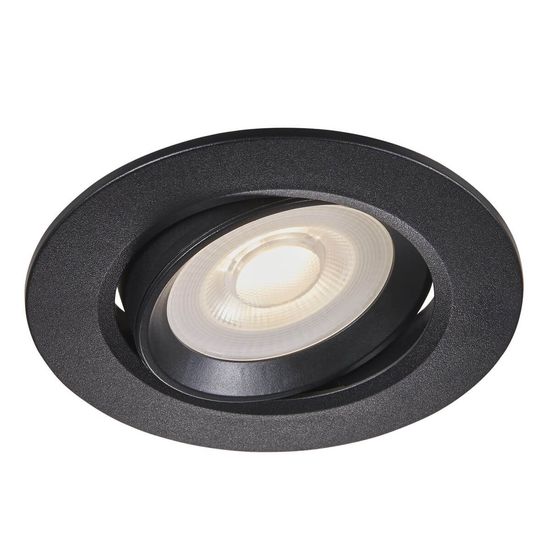 Nordlux Roar LED Einbauleuchte Downlight dimmbar schwarz schwenkbar 84960003