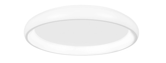 Nova Luce ALBI LED Deckenleuchte Weiß 50W Warmweiss 8,5x61cm dimmbar 8105606D