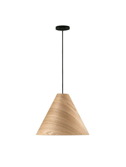 Nova Luce Pendelleuchte Elysian E27 Natur Schwarz Holz Ø45cm 9001071