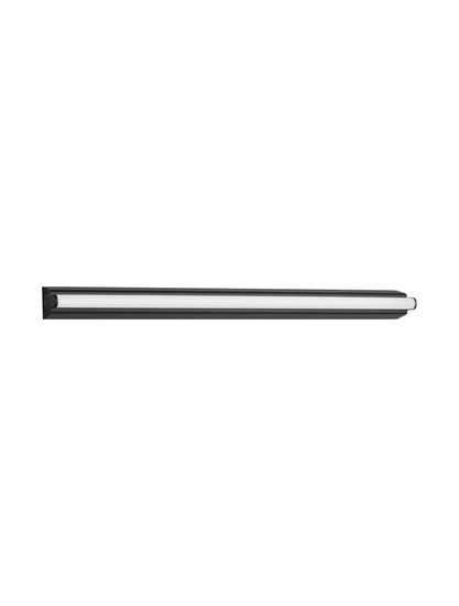 Nova Luce LED Wandleuchte Endo 19W CCT warm-/neutralweiss 3000/4000K IP44 Schwarz Aluminium 60x5,5cm 9002053