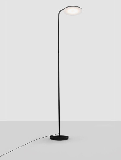 Nova Luce LED Stehleuchte Sinkro dimmbar 30W warmweiss 3000K Schwarz Stahl 174cm 9002080
