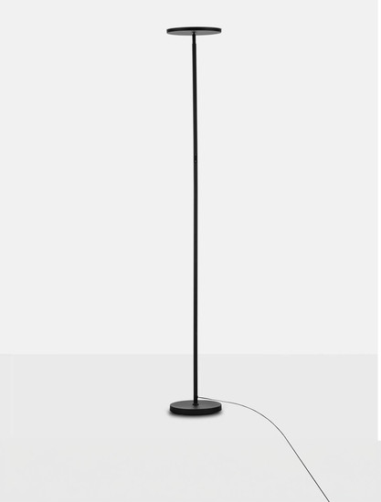 Nova Luce LED Stehleuchte Sinkro dimmbar 30W warmweiss 3000K Schwarz Stahl 181cm 9002082