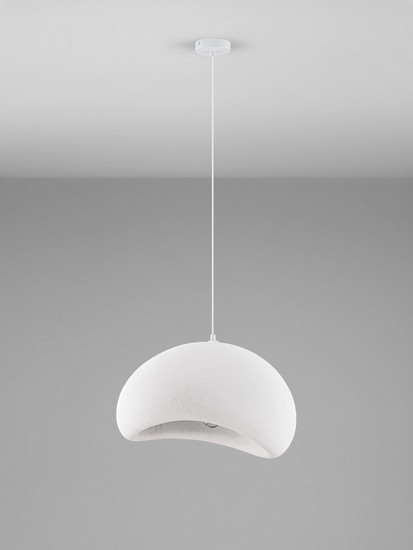 Nova Luce Pendelleuchte Aere E27 Weiß 50x40cm 9002661
