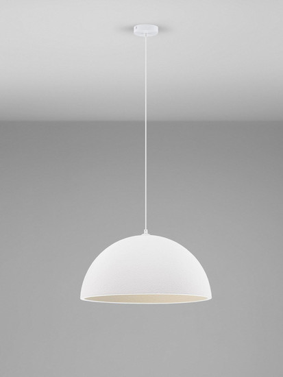 Nova Luce Pendelleuchte Starla E27 Weiß Ø50cm 9002666