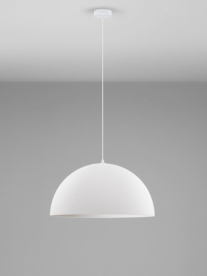 Nova Luce Pendelleuchte Starla E27 Weiß Ø60cm 9002667