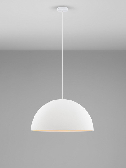 Nova Luce Pendelleuchte Starla E27 Weiß Ø60cm 9002667