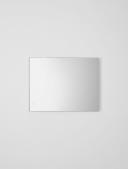 Nova Luce LED Spiegel Alda 48W neutralweiss 4000K IP44 Aluminium Spiegelglas 80x60cm 9006010