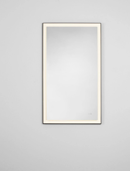 Nova Luce LED Spiegel Ural 36W neutralweiss 4000K IP44 Aluminium Spiegelglas 120x70cm 9006015