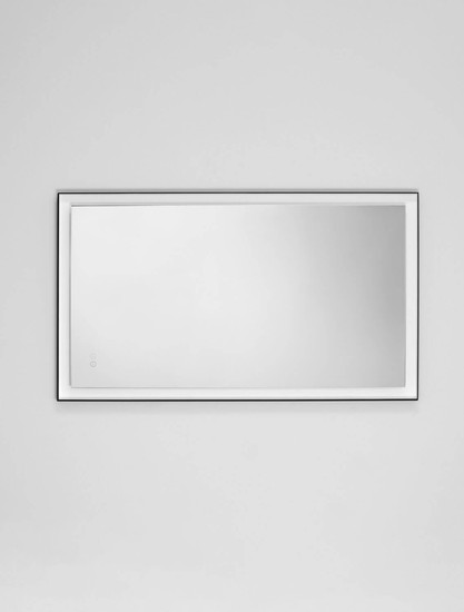 Nova Luce LED Spiegel Ural 36W neutralweiss 4000K IP44 Aluminium Spiegelglas 120x70cm 9006015