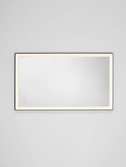 Nova Luce LED Spiegel Ural 36W neutralweiss 4000K IP44 Aluminium Spiegelglas 120x70cm 9006015