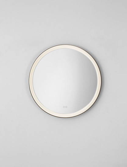 Nova Luce LED Spiegel Ural 29W neutralweiss 4000K IP44 Aluminium Spiegelglas Ø80cm 9006017