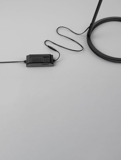 Nova Luce LED Stehleuchte Flute dimmbar 30W warmweiss 3000K Schwarz Aluminium 153cm 9006100