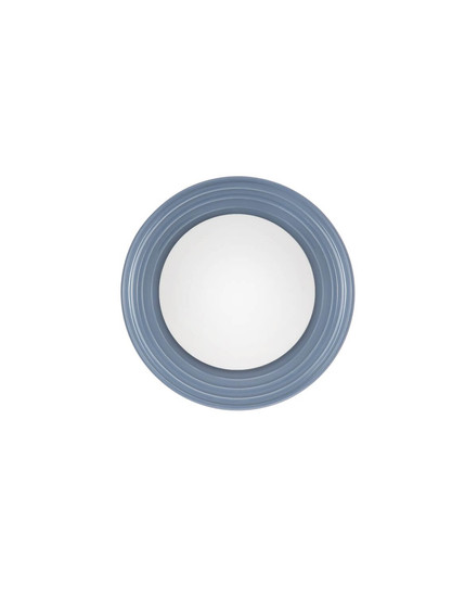 Nova Luce Wandleuchte Orbique G9 Graublau Opal Glas Keramik Ø22cm 9009209