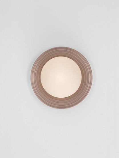 Nova Luce Wandleuchte Orbique G9 Mokka Opal Glas Keramik Ø22cm 9009210