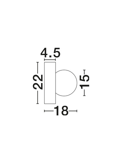 Nova Luce Wandleuchte Orbique G9 Karamell Opal Glas Keramik Ø22cm 9009212