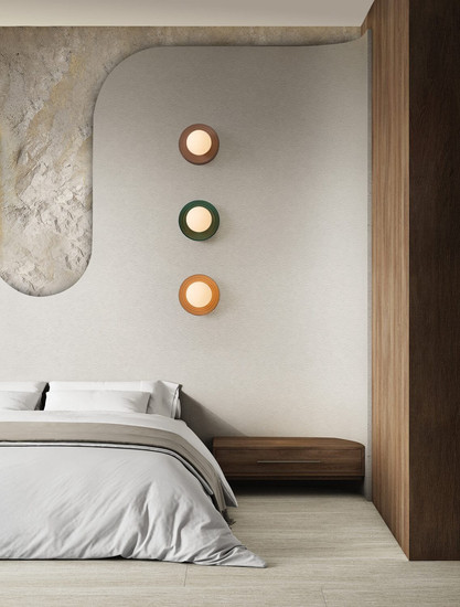 Nova Luce Wandleuchte Orbique G9 Karamell Opal Glas Keramik Ø16cm 9009216