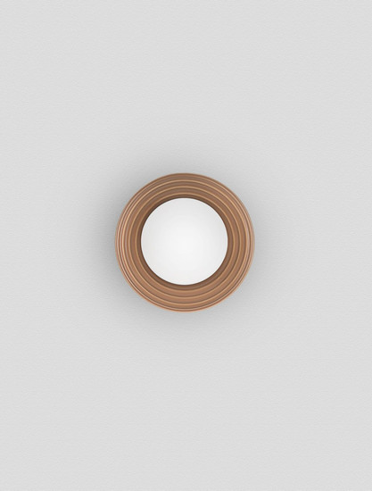 Nova Luce Wandleuchte Orbique G9 Karamell Opal Glas Keramik Ø16cm 9009216