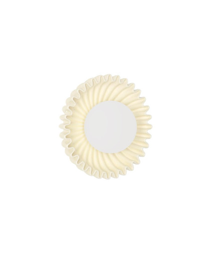 Nova Luce Wandleuchte Petel G9 Creme Opal Glas Keramik Ø23,5cm 9009218