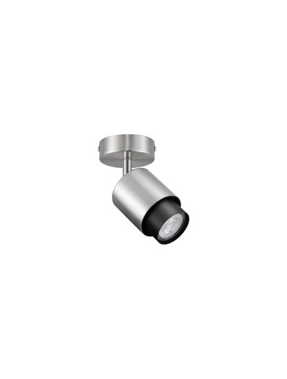 Nova Luce Deckenstrahler Ison schwenkbar GU10 Nickel Metall Ø8cm 9011325