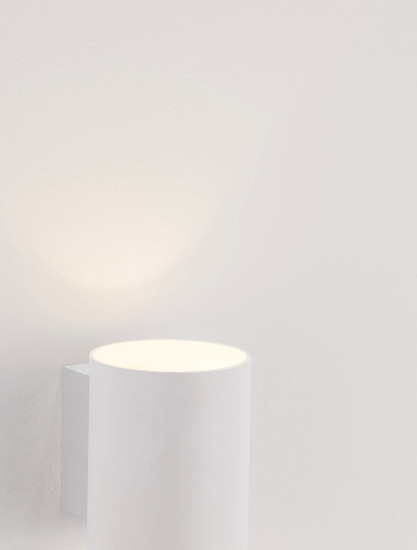 Nova Luce Wandleuchte Dazle G9 Weiß Aluminium Ø8cm 9011330