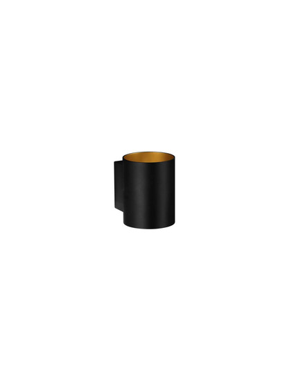 Nova Luce Wandleuchte Dazle G9 Schwarz Gold Aluminium Ø8cm 9011331