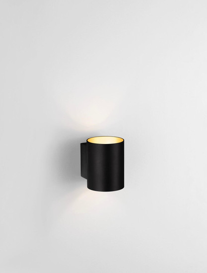Nova Luce Wandleuchte Dazle G9 Schwarz Gold Aluminium Ø8cm 9011331