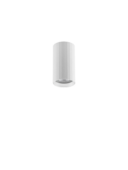 Nova Luce Deckenleuchte Mare GU10 Weiß Aluminium Ø5,5cm 9011332