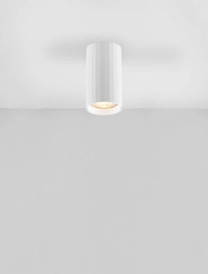 Nova Luce Deckenleuchte Mare GU10 Weiß Aluminium Ø5,5cm 9011332