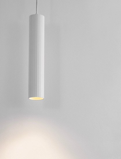 Nova Luce Pendelleuchte Mare GU10 Weiß Aluminium Ø5,5cm 9011334