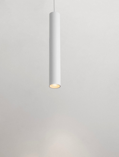 Nova Luce Pendelleuchte Ami GU10 Weiß Aluminium Ø5,5cm 9011336